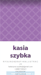 Mobile Screenshot of kasiaszybka.com